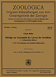 Cover image of: Contributions to the systematics of itinodid larvae
(Cecidomyiidae, Diptera): Pt. 1
Porricondylinae and Itonidinae of Central Europe.