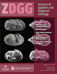 Cover image of: Zeitschrift der Deutschen Gesellschaft für Geowissenschaften