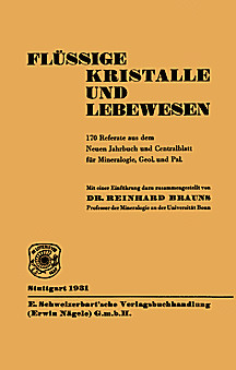 Cover image of: Liquid crystals and creatures. 170 papers compiled from
Neues Jahrbuch and Zentralblatt für Mineralogie, Geologie
und Paläontologie with an introduction