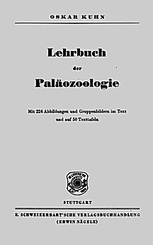 Cover image of: Textbook of Paleozoology