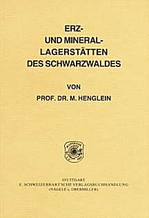 Cover image of: Ore and mineral deposits of the Black Forest
(Southern Germany)