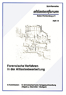 Umschlagbild des Buches: Application of forensic methods in remediation