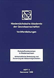 Cover image of: Raw material deposits of Lower Saxony State, Germany.
Economic importance and preservation