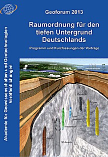 Cover image of: Spatial Planning for the deep subsurface of Germany