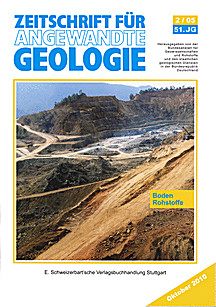 Cover image of: Zeitschrift für Angewandte Geologie