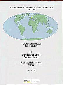 Cover image of: The Raw Material Situation of Germany, 1996