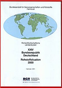 Cover image of: The raw materials supply situation of the Federal Republic 
of Germany in 2000
