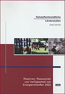 Cover image of: Reserves, Resources and Availability of Energy Resources 
2002