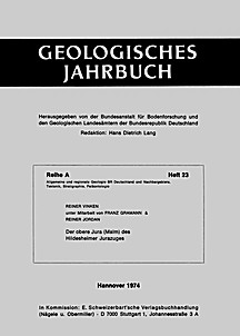 Cover image of: The Upper Jurassic (Malm) of the Hildesheim Jura chain