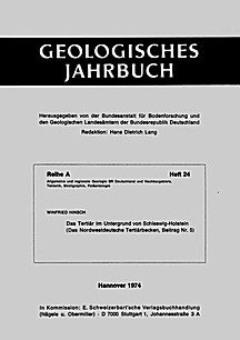 Cover image of: Subsurface Tertiary age rocks in Schleswig-Holstein state
(Germany). The Northwest-German Tertiary basin, contribution
No. 5)