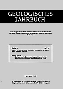 Cover image of: Data processing as a tool for the production of geological
maps
