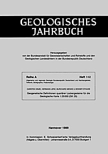 Cover image of: Geological-genetic definitions for the
mapping of quaternary age uncompacted
soils (geological map at 1:25000, GK 25)