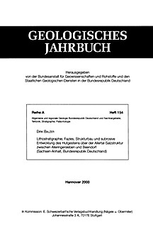 Cover image of: Lithostratigraphy, facies, structure and subrosive development
of the rocks capping the Aller-valley salt structure
between Allteral and Beendorf (Sachsen-Anhalt State, Germany)