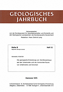 Cover image of: The geological evolution of Southern Mozambique since
Cretaceous times and the ammonite fauna of its lower Cretaceous
and Cenomanian age deposits