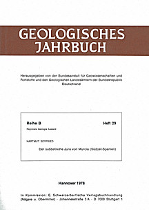 Cover image of: Subbetic Jurassic deposits of Murcia (SE-Spain)
