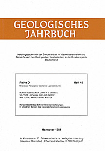 Cover image of: Stratabound heavy mineral enrichments in Pliocene age sands
in the coastal region of Lower Saxony State (Germany)