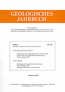 Cover image of: Geochemical and statistical study of Mn-ores of the Keban
district, Elazig Province, Turkey. The massive sulfide
deposit Ergani-Maden