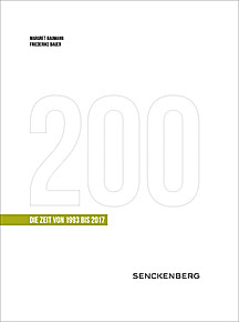 Cover image of: 200th Anniversary of Senckenberg Research Institute. The period from 1993 to 2017