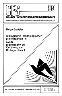 Image de couverture de: Bibliography of Ornithological Bibliographies II
