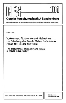 Image de couverture de: The Occurrence, Taxonomy and Future of Trouts in NE Turkey