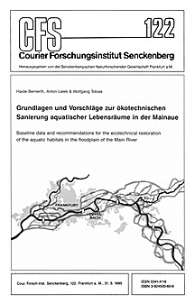 Cover image of: Baseline data and recommendations for the ecotechnical 
restoration of the aquatic habitats in the floodplain of 
the Main River