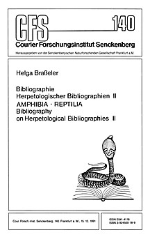 Cover image of: Bibliography of Herpetological Bibliographies II