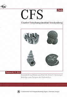 Cover image of: Contributions to the Neogene of  the Paleotethys.
Festschrift in honor of Prof. Fritz F. Steininger