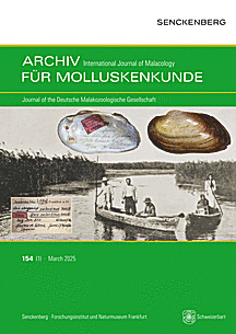 Cover image of: Archiv für Molluskenkunde International Journal of Malacology