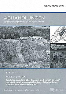 Cover image of: Upper-Emsian and early Eifelian trilobites from the Southern Lahn syncline, Germany (Rupbach-shale, Leun-shale and Ballersbach limestone)