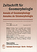 Cover image of: Zeitschrift für Geomorphologie Volume 54 Issue 4