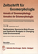 Cover image of: Zeitschrift für Geomorphologie, Supplementary Issues Volume 52 Supplementary Issue 1