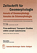 Cover image of: Zeitschrift für Geomorphologie, Supplementary Issues Volume 56 Supplementary Issue 3
