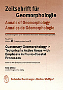 Cover image of: Zeitschrift für Geomorphologie, Supplementary Issues Volume 57 Supplementary Issue 3