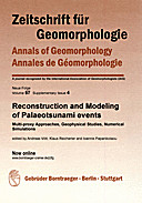 Cover image of: Zeitschrift für Geomorphologie, Supplementary Issues Volume 57 Supplementary Issue 4