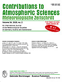 Cover image of: Meteorologische Zeitschrift Vol. 34 No. 2
