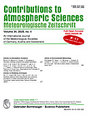 Cover image of: Meteorologische Zeitschrift Vol. 34 No. 4