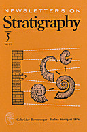 Cover image of: Newsletters on Stratigraphy Volume 5 Number 2-3