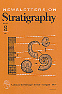 Cover image of: Newsletters on Stratigraphy Volume 8 Number 2