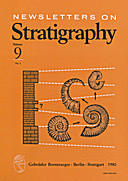 Cover image of: Newsletters on Stratigraphy Volume 9 Number 1