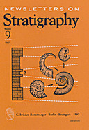 Cover image of: Newsletters on Stratigraphy Volume 9 Number 2