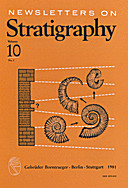 Cover image of: Newsletters on Stratigraphy Volume 10 Number 2