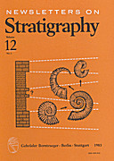 Cover image of: Newsletters on Stratigraphy Volume 12 Number 1
