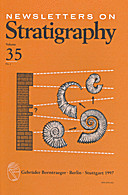 Cover image of: Newsletters on Stratigraphy Volume 35 Number 1