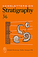 Cover image of: Newsletters on Stratigraphy Volume 36 Number 2-3