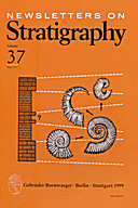 Cover image of: Newsletters on Stratigraphy Volume 37 Number 1-2