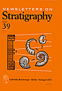 Cover image of: Newsletters on Stratigraphy Volume 39 Number 2-3