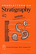 Cover image of: Newsletters on Stratigraphy Volume 40 Number 1-2