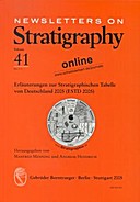 Cover image of: Newsletters on Stratigraphy Volume 41 Number 1-3