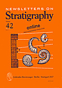 Cover image of: Newsletters on Stratigraphy Volume 42 Number 2