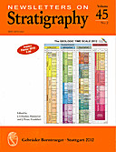 Cover image of: Newsletters on Stratigraphy Volume 45 Number 2